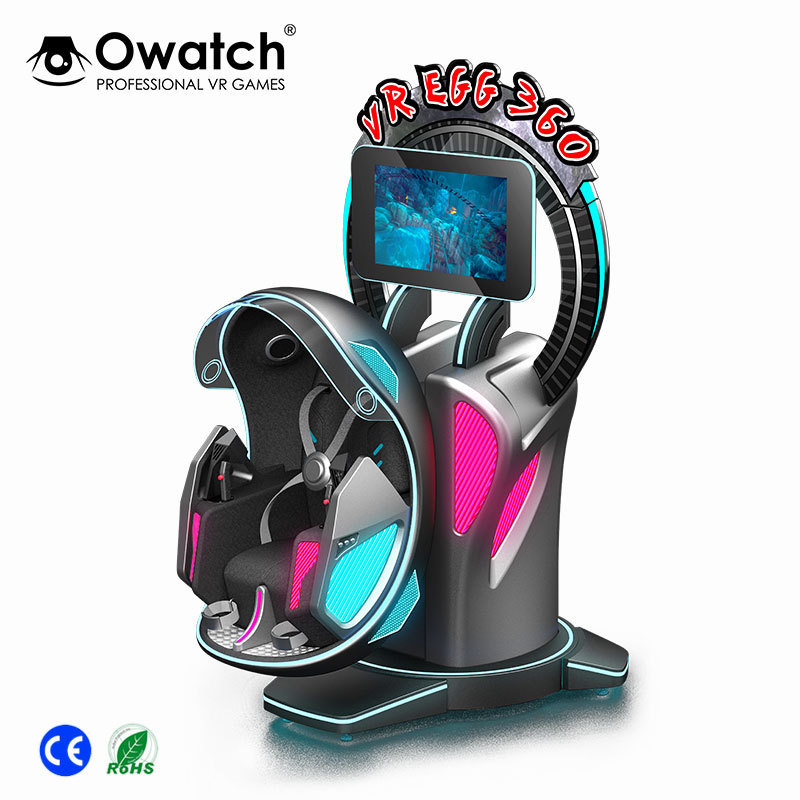 New Design 9D Virtual Reality Racing Game 360 Degree Rotation VR Motion Chair For Theme Park