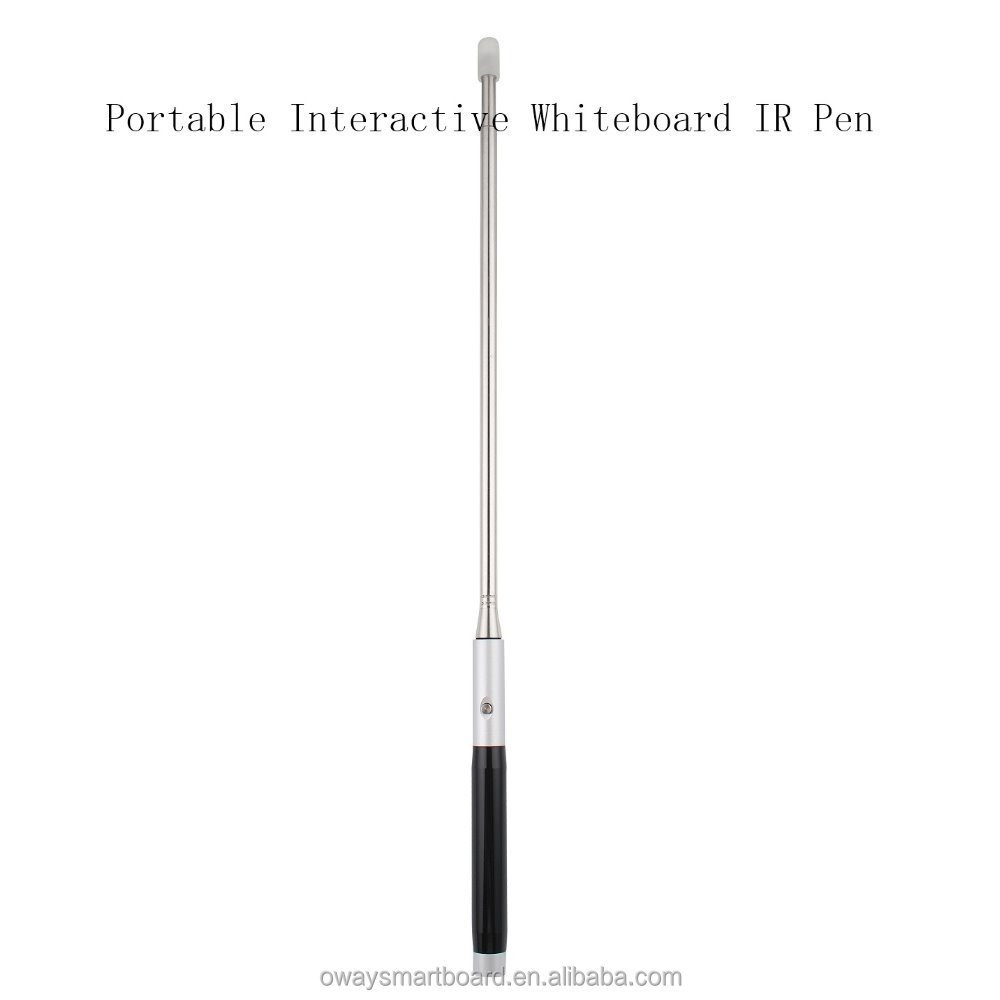 Infrared IR Pointer Pen extendable rod for portable interactive whiteboards