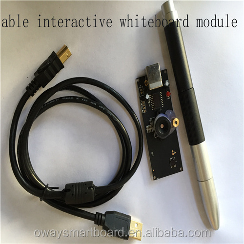 Pen write Interactive Module SKD  for Smart Whiteboard and interactive Projector PCB 3 sizes different 9 different throw ratios