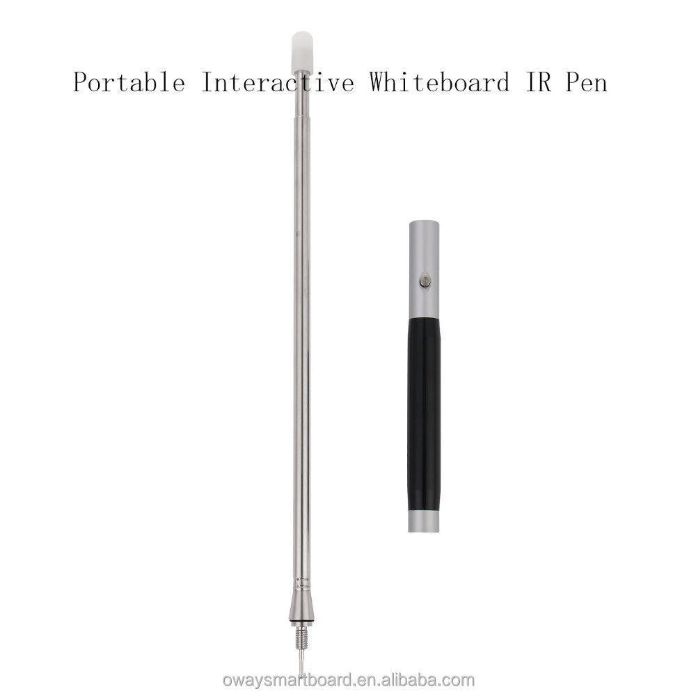 Infrared IR Pointer Pen extendable rod for portable interactive whiteboards