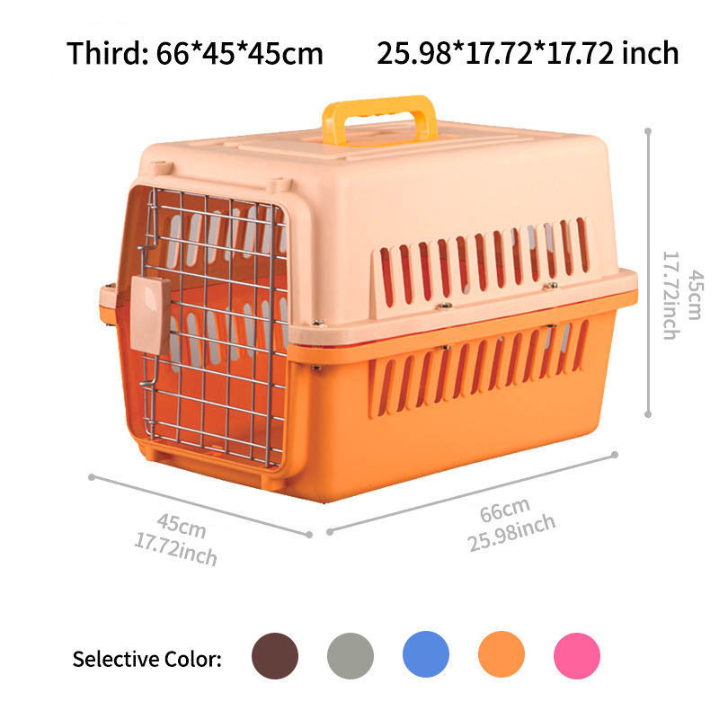 dropshipping products Portable Pet Carriers Cages Durable Pet Cages Carriers Houses outdoor travel Cat Transport Box Cat Cages