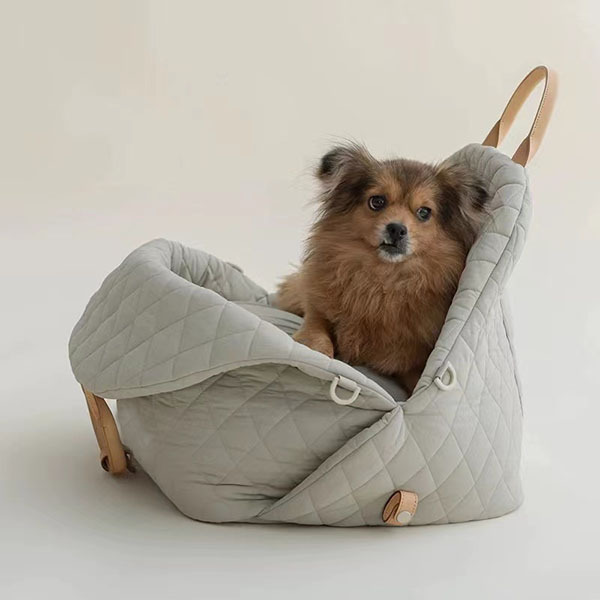 Multi-Function Dog Carrying Booster Seat Fashion Luxury Casual Dog Travel Car Carrier Bag pet supplies dropshipping products2024