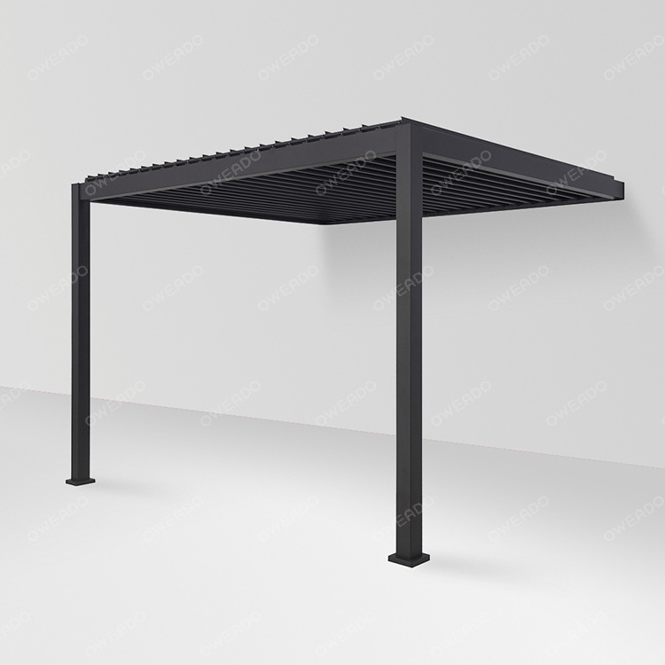 New Design luxury pavilion waterproof Anti-UV poly roof garden gazebo