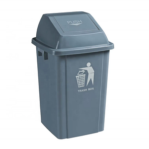 Trash Can Public Trash Cans 60L Plastic Recycle Waste Bin Garbage Bins in Sale Price