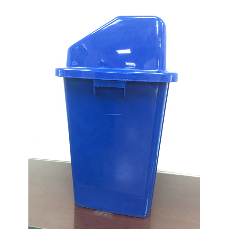 Trash Can Public Trash Cans 60L Plastic Recycle Waste Bin Garbage Bins in Sale Price