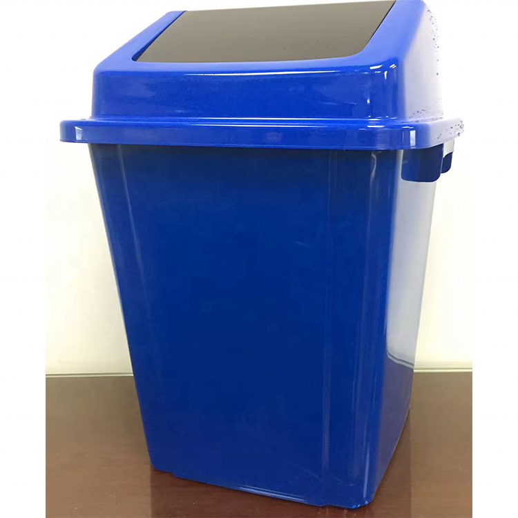 Trash Can Public Trash Cans 60L Plastic Recycle Waste Bin Garbage Bins in Sale Price