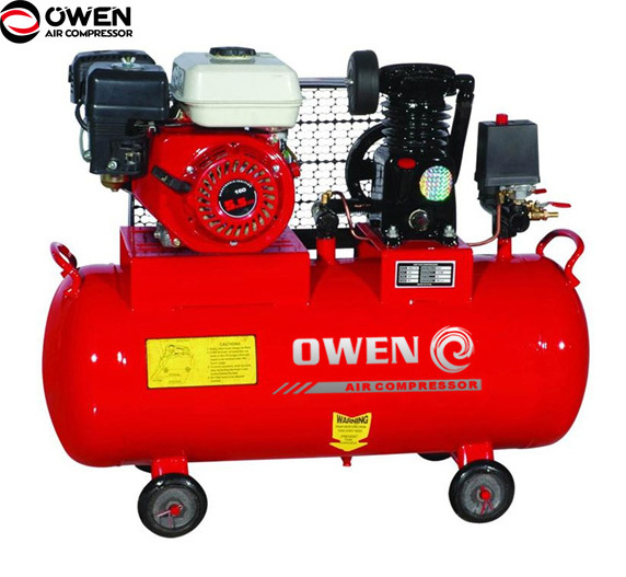 Used gas engine portable air compressor for sale