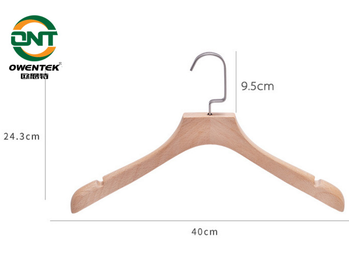 Deluxe cedar suit hangers, luxury wooden hangers, wooden suit hanger Clothing store displays luxury custom wooden hangers