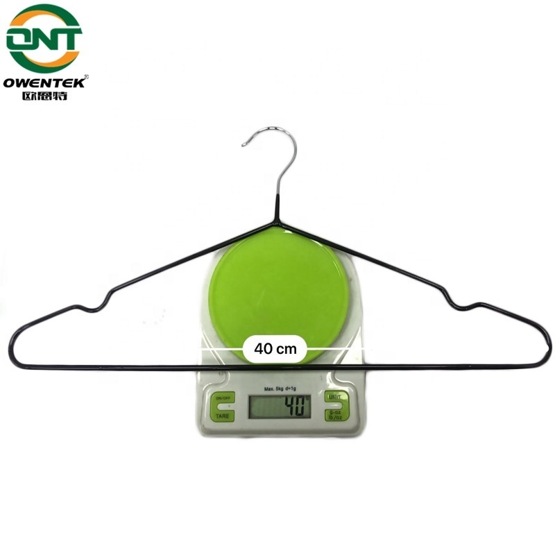 Wholesale Bulk Dry Cleaning PVC Coated Metal Wire Hangers Steel and Iron Pants Clothes Perchas Antideslizantes Al Por Mayor