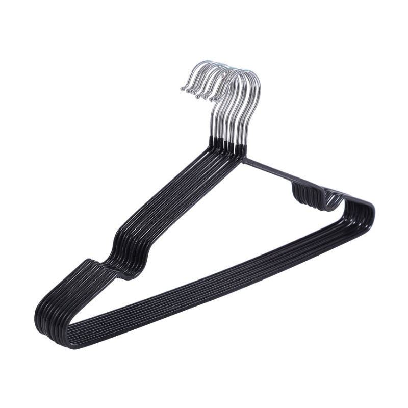 Clothing Hangers Non-Slip Rubber Coated Metal Suit Coat Hangers Closet organizer for hanging shirts dresses camisoles