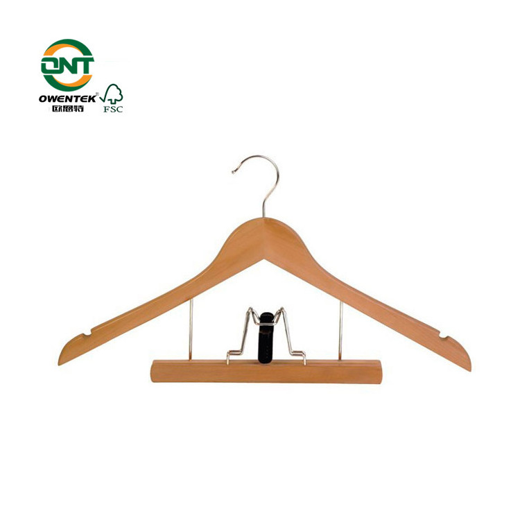 Kleiderbugel Ganchos Para Ropa Suit Coat Wooden Wood Hanger Cloths Hangers Rack Stand For Clothing Store Cabides De Madeira