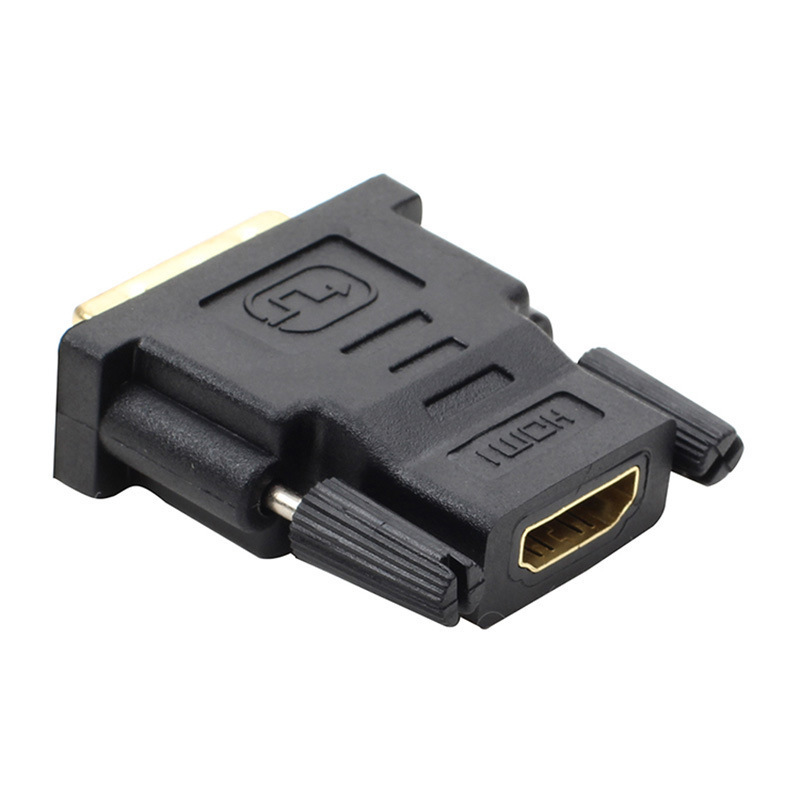 DVI to HDTV female adapter gold plated male HDTV to dvi24+1 bidirectional converter