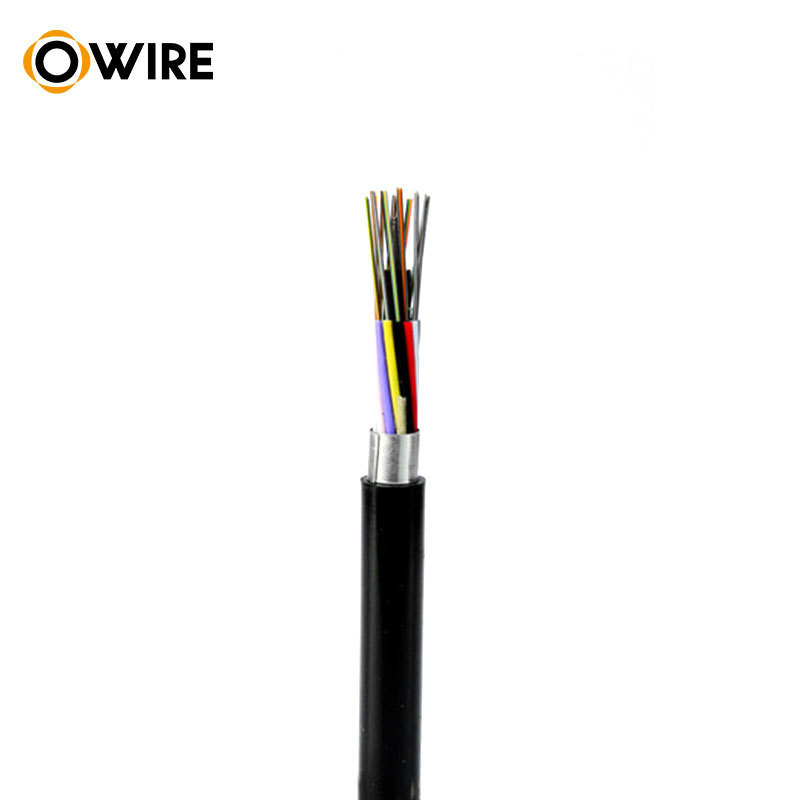 owire 48 72 96 144 288 Cores Armored Optical Fiber Cable Gyta Duct Buried Communication Cable