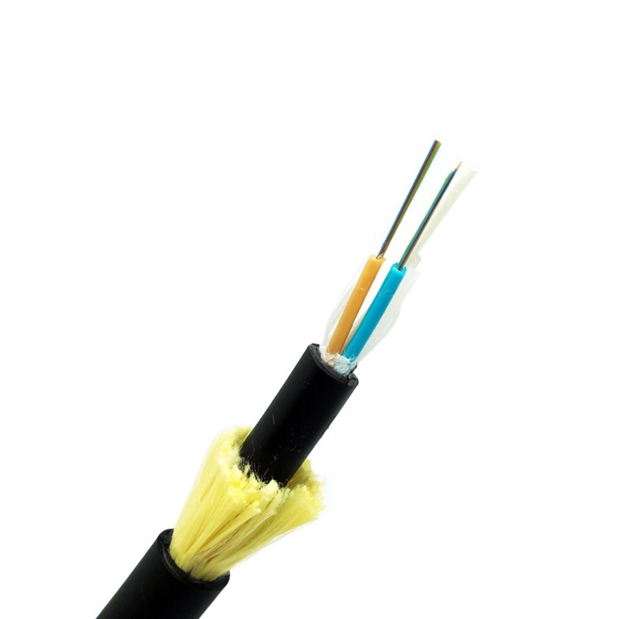 Self-supporting SM G.655 48 Core Adss Fiber Optical Cable Manufacturers adss fiber optic cable 48 core