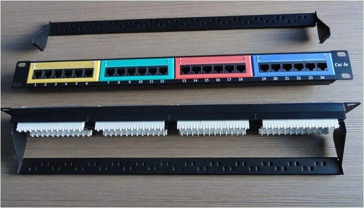 12 port Wall Mounted box UTP Cat5e Cat6 Patch Panel 10