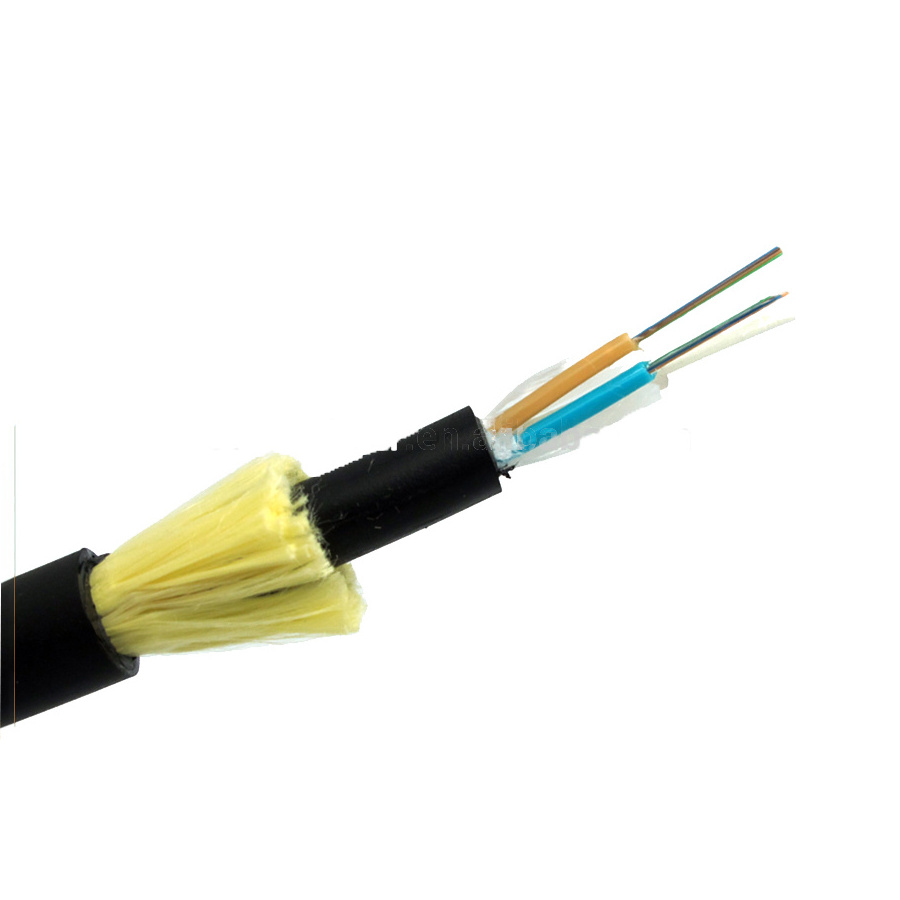 Self-supporting SM G.655 48 Core Adss Fiber Optical Cable Manufacturers adss fiber optic cable 48 core