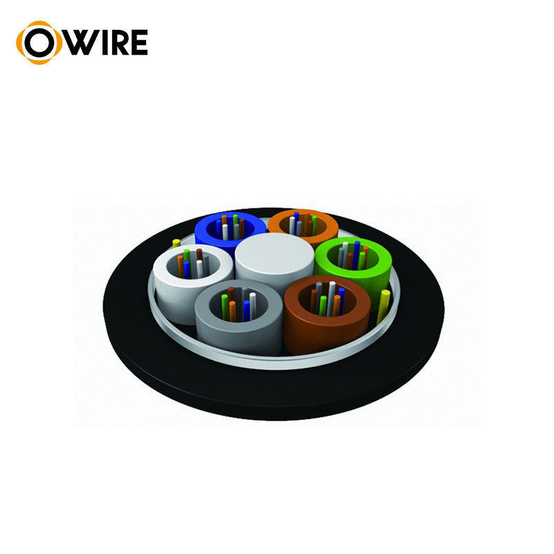 owire 48 72 96 144 288 Cores Armored Optical Fiber Cable Gyta Duct Buried Communication Cable