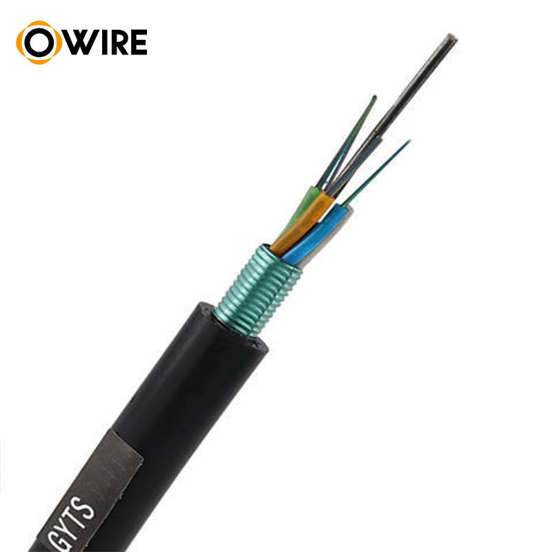 Supplier Wholesale Factory Price Gyts G652d Steel Central Strength Member Fiber Optic Cable Scrap Price Fiber Optic Cable