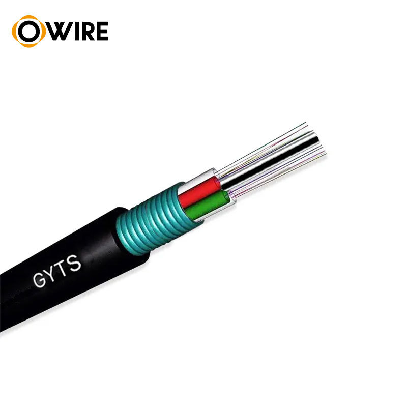 Supplier Wholesale Factory Price Gyts G652d Steel Central Strength Member Fiber Optic Cable Scrap Price Fiber Optic Cable