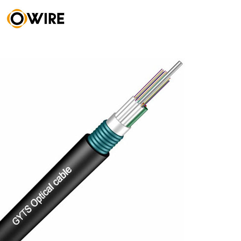 Supplier Wholesale Factory Price Gyts G652d Steel Central Strength Member Fiber Optic Cable Scrap Price Fiber Optic Cable