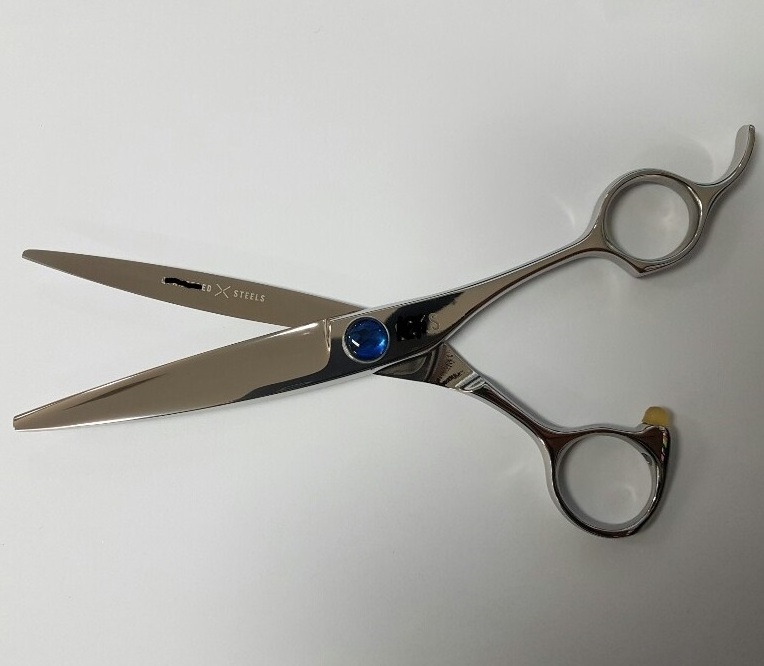 Extra Sharp Premium Barber Scissors With Leather Case Stainless Steel Barber Scissors Wholesale Barber Scissors