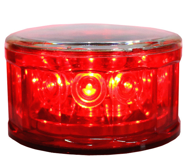 Super Brightness Highway Reflector Safety Warning Magnetic Car Trucks Solar Beacon Light led Traffic Warning Products