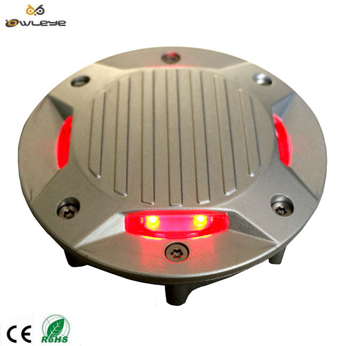 cat eye road construction safety reflector pavement marker flashing light embedded round wired aluminium led solar road stud