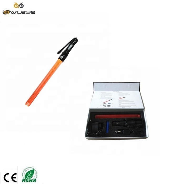 Good usage high quality emergency traffic baton used multi-functional traffic light baton