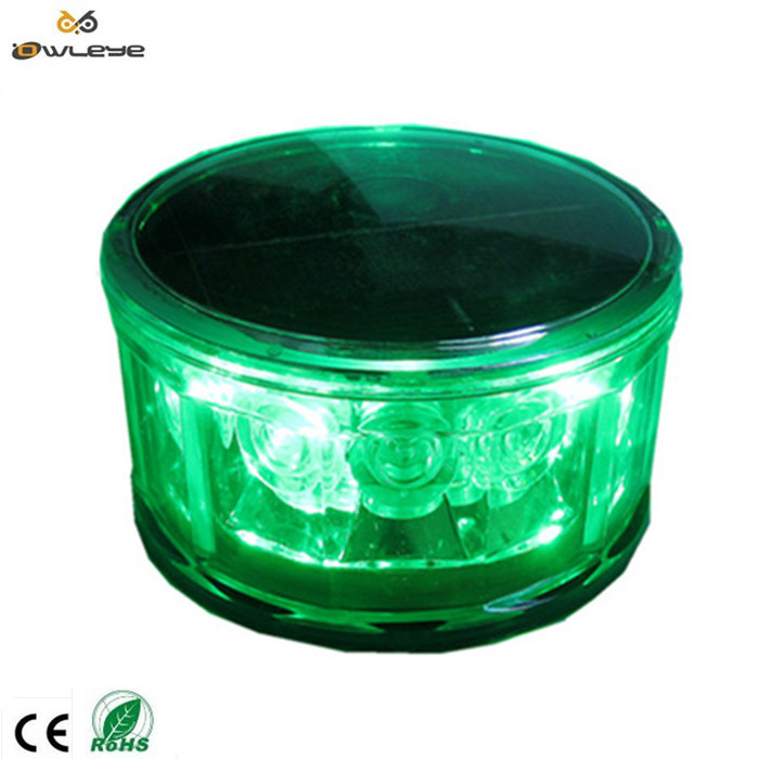 Solar emergency road safety flashing LED road flares led warning light signal warning traffic light