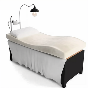 OEM TOP Quality eyelash extension massage table optimal ergonomics wave curved mattress topper for lash bed