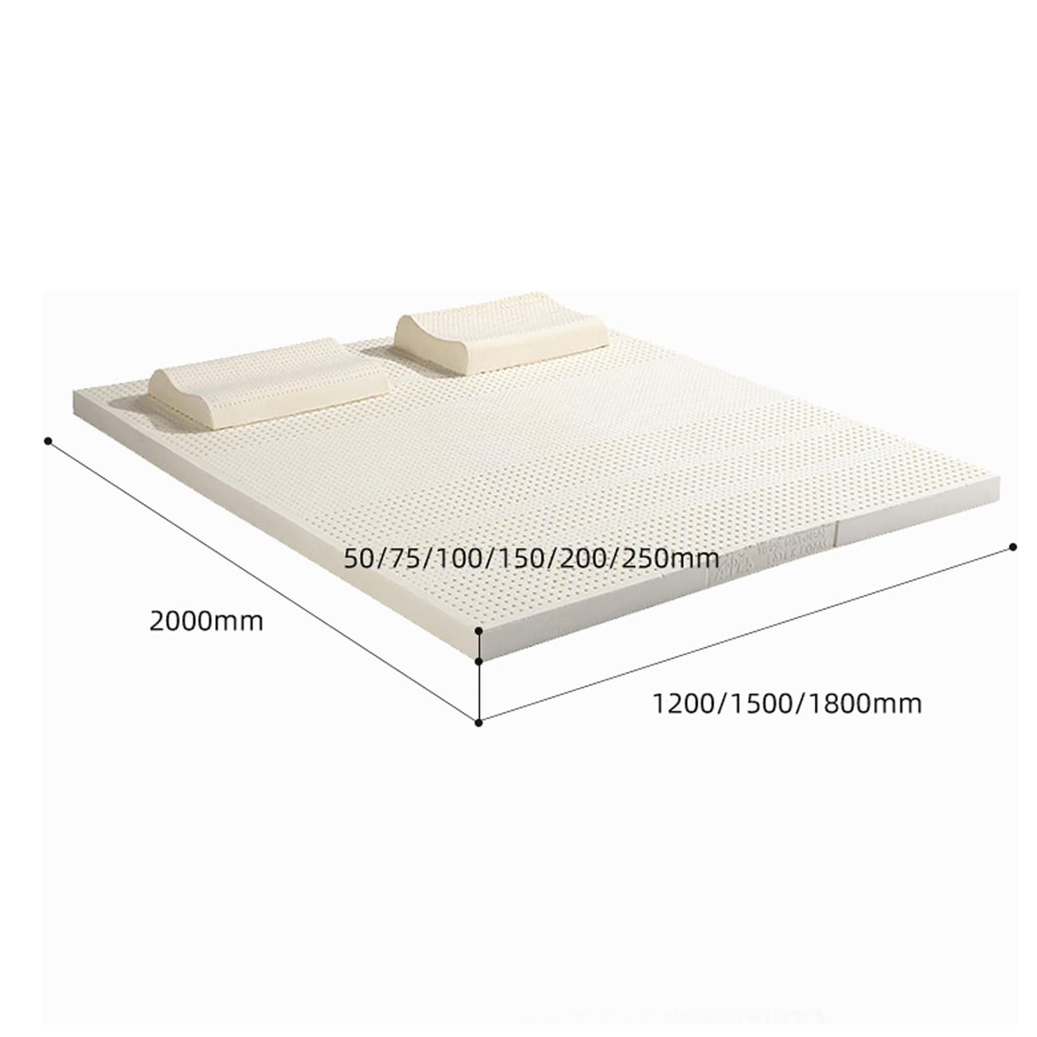 Guaranteed Quality Hotel Home Soft Foam Mattress Cozy Luxury Hypo-allergenic Latex Mattress