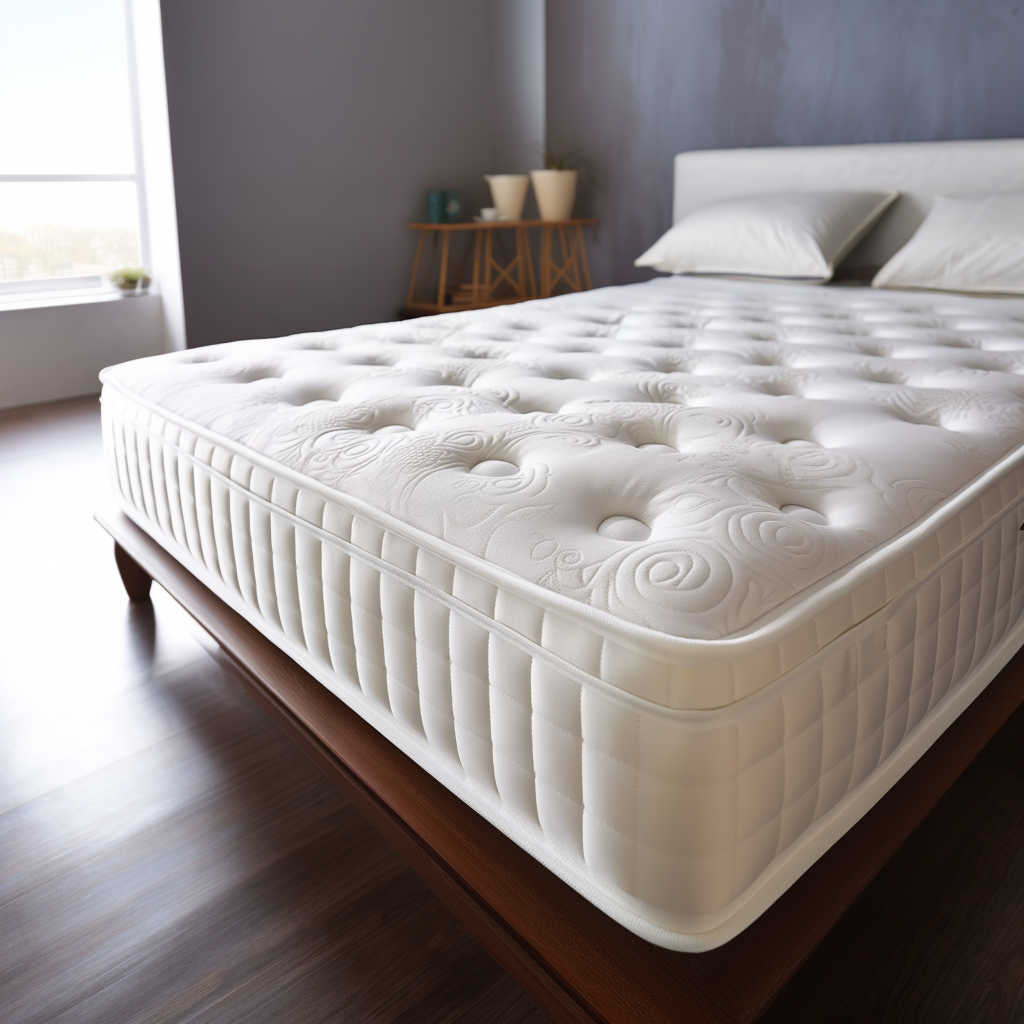 Factory direct Vaccum Compressed Full Size Anti Slip Ventilation viscoelastic foam and orthopedic pocket spring Hybrid mattress