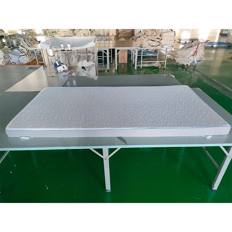 Manufacturer Low Price Custom Cooling Gel Memory Foam Travel Mattress Topper Hypo-allergenic Queen Size mattress topper