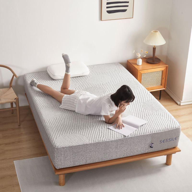 2022 Amazon Hot Sales 10 Inch Gel Memory Foam Inner Pocket Spring Orthopedic Hybrid Mattress Queen Size