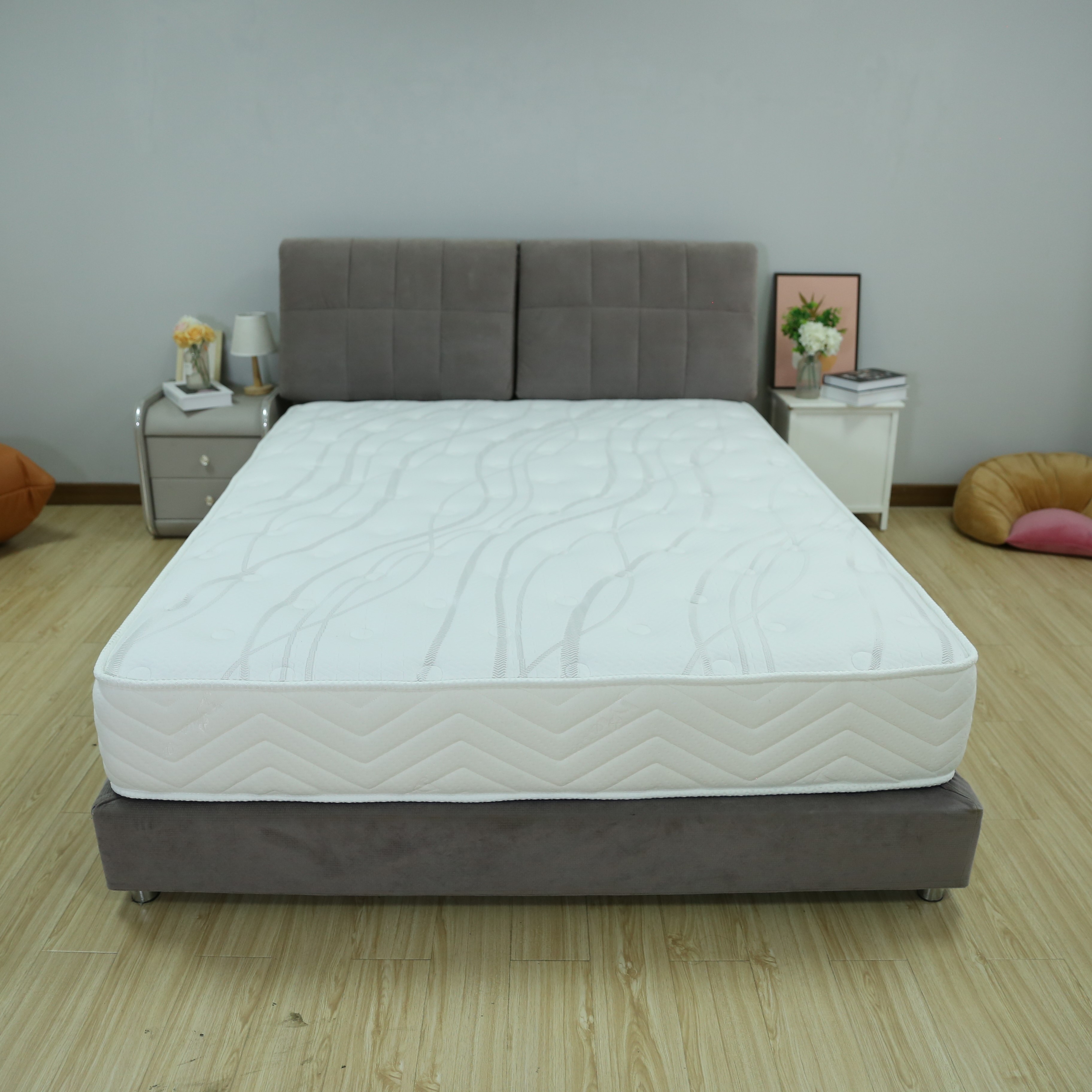 Quality individual pocket spring single twin full queen king size hybrid futon sleepwell mattress price