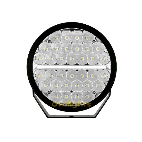 New Factory Price 12V 24V 9 Inch LED Work Light With White Yellow Drl, 9 Inch 170w Headlight Spotlight For Truck SUV UTV