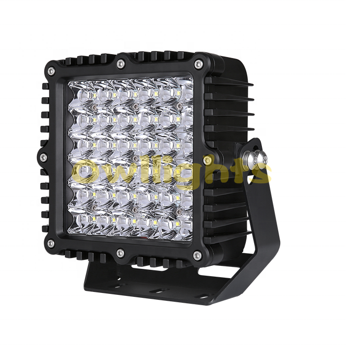 Auto Parts 9inch 360W LED Driving Light Square Spot High Power LED Work Light for 4x4 off road SUV 4WD Wrangler