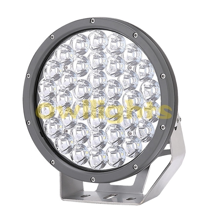 4x4 car accessories 9-32v 9'' led marine search light 185w led driving spot light