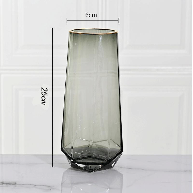 Centerpiece Flower Elegant Cheap Manufacturers Plant Luxury Glass Vase For Wedding Table