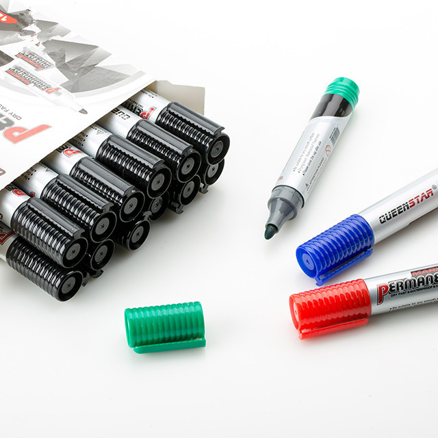 Quick Drying- Great Customization Size Wholesale Oil Based Permanent Functional Waterproof Whiteboard Marker Pen Set