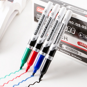 Small MOQ Custom Logo Best Selling 4 Colors Dry Erase Marker Pen Whiteboard Pen White Board Marker for School/Office