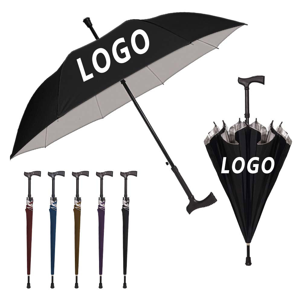 Wholesale 30 Inch Large Windproof Logo Prints Big Luxury Promotional Custom Logo Golf Umbrella