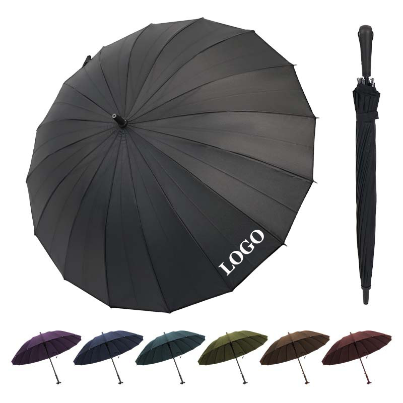 Portable Golf Umbrella Large Windproof Double Canopy Automatic Open Strong Oversized Rain Umbrellas