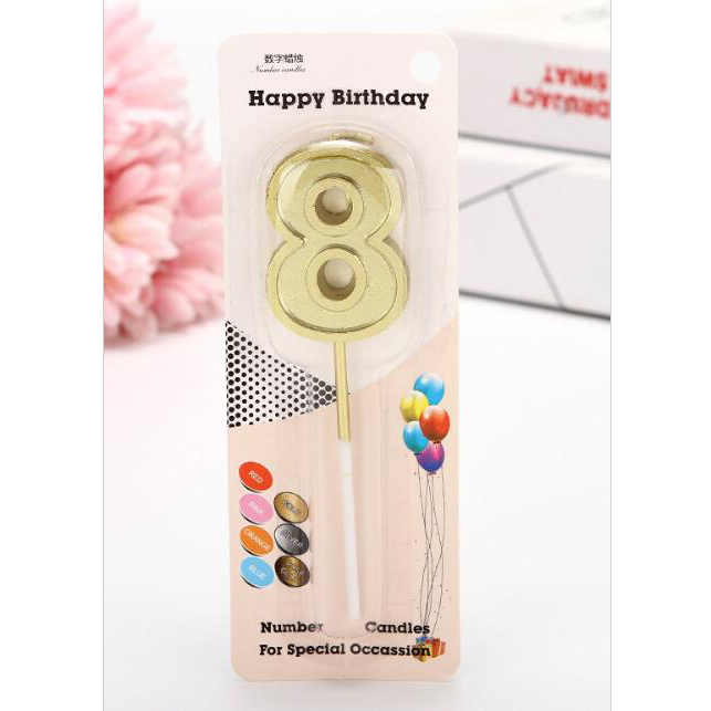 Party Supplies Decoration Number Birthday Candle