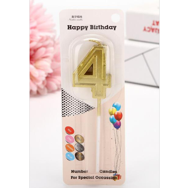 Party Supplies Decoration Number Birthday Candle