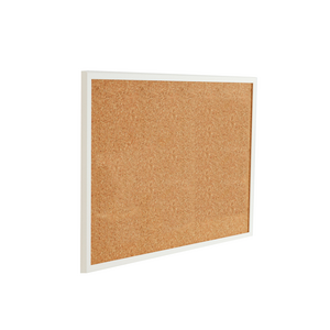 Small Wood Framed Cork Bulletin Board Wall Notice Board For Offices Schools and Classrooms