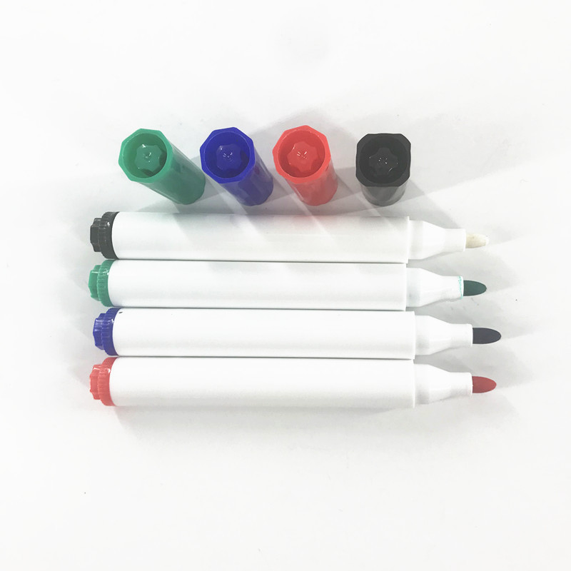 Custom Refillable Marker 12 Pack Refill Ink Pen Whiteboard Marker For Office