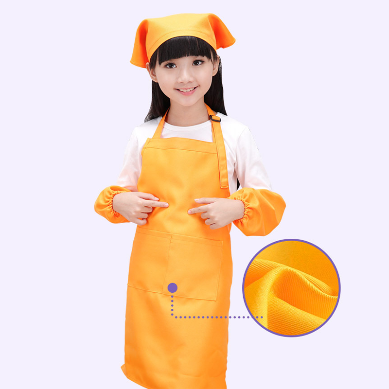 Manufacturer Custom Kitchen Cleaning Chef Cooking Children's Apron Kids Apron For Painting