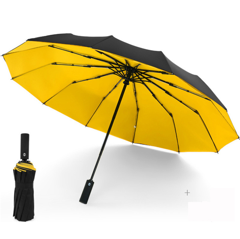 Wholesale Folding Parasols  Outdoor Automatic sun Custom UV Protection Gift Commercial Umbrella with Logo