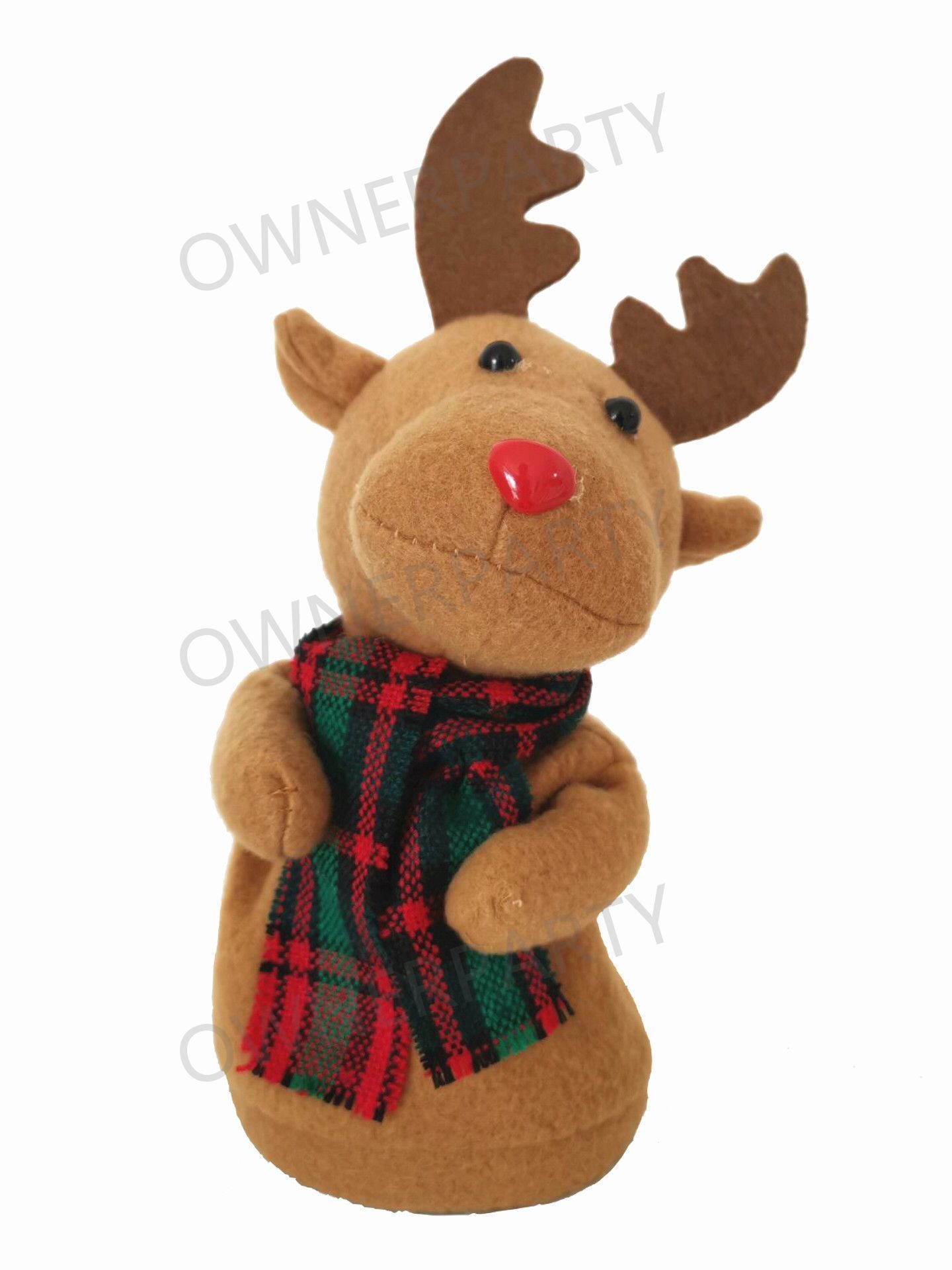 Standing Reindeer Toys Plush Doll Christmas Animatronic Outdoor Animated Christmas Decorations With Music